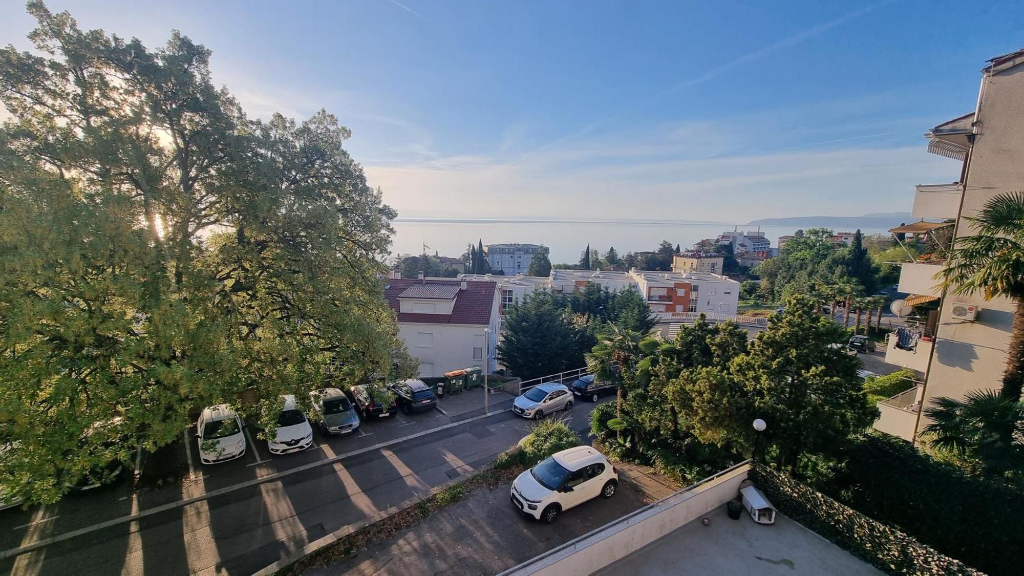 Apartment With Direct Sea View, Free Parking And Close To Beaches And Promenade Lovran Exterior foto